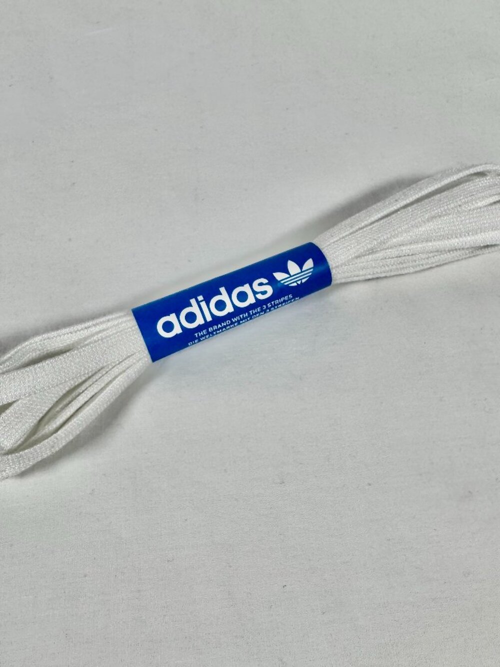 Adidas White Flat Replacement Shoelaces